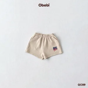 QC89 – Quần Đùi Trẻ Em Mùa Hè In Hình Obebi