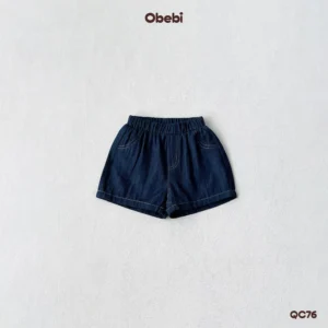 QC76 – Quần jean mùa hè mềm mát Obebi
