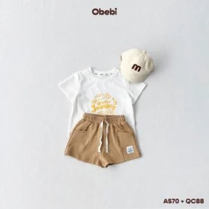 QC88 – Quần đùi trẻ em mùa hè khỏe khoắn Obebi