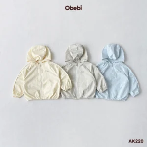AK220 – Áo chống nắng gió cao cấp chống tia UV mùa hè Obebi