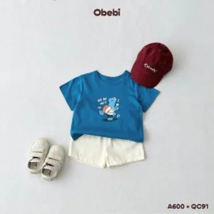 QC91 – Quần Đùi Trẻ Em Mùa Hè Obebi