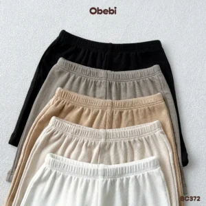 BC372 – Bộ cộc tay vải rayon siêu mềm mại thoải mái Obebi