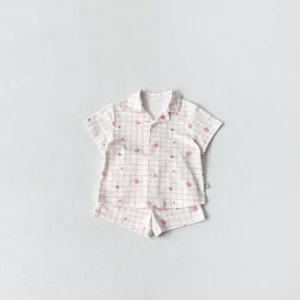 BC355 – Bộ cộc mặc nhà pijama họa tiết