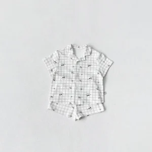 BC355 – Bộ cộc mặc nhà pijama họa tiết