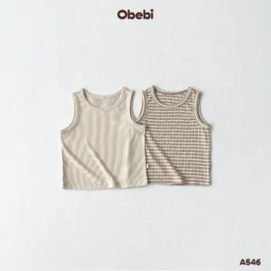 A546 – Set 2 Áo Ba Lỗ Thời Trang Obebi