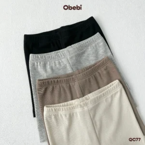 QC77 – Quần Legging Vải Kháng Khuẩn, Chống Mạt Obebi