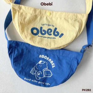 PK292 – Túi tote trẻ em thời trang vải gió chống nước ObebI Freesize