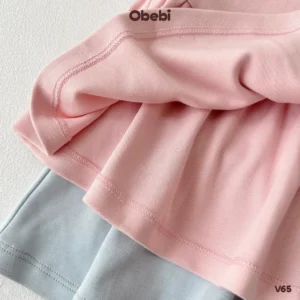 V65 – Váy Bé Gái Công Chúa Nhỏ Cổ Sen Obebi