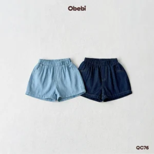 QC76 – Quần jean mùa hè mềm mát Obebi