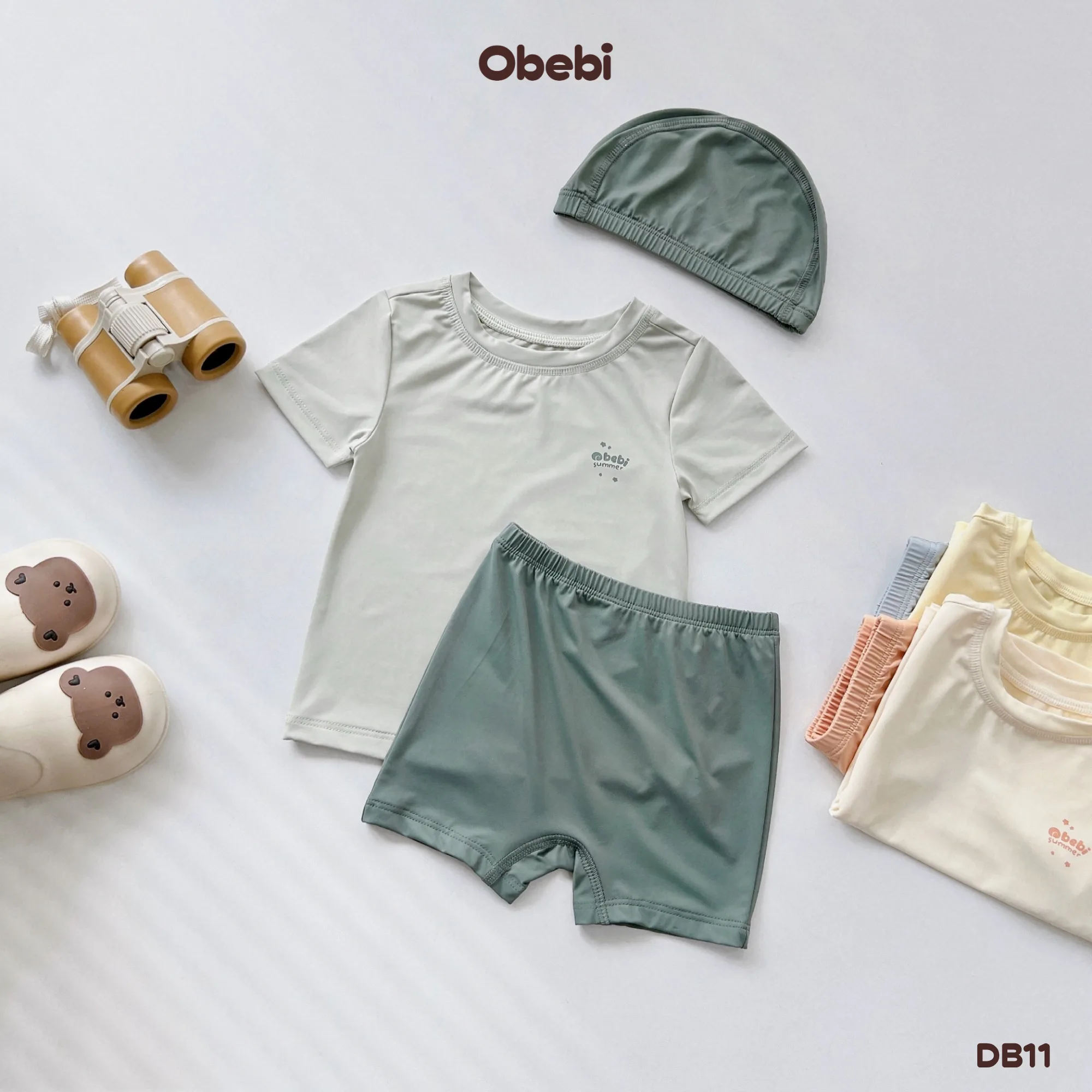 DB11 – Đồ bơi rời trẻ em mùa hè chống nắng Obebi