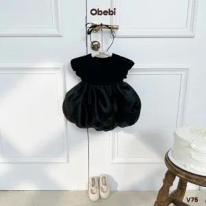 V75 – Váy Đi Tiệc Bé Gái Mùa Hè Dáng Bí Obebi