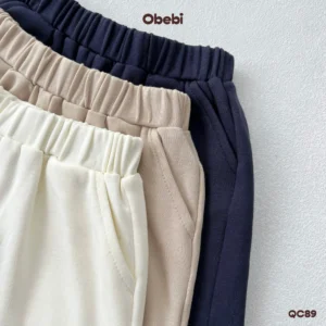 QC89 – Quần Đùi Trẻ Em Mùa Hè In Hình Obebi