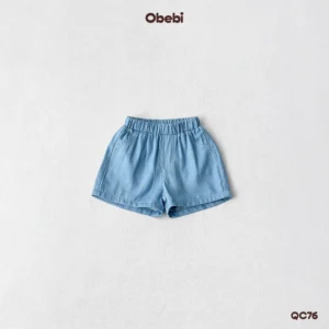 QC76 – Quần jean mùa hè mềm mát Obebi
