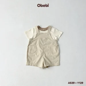 Y129 – Yếm gió trẻ em mùa hè dễ thương Obebi