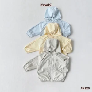 AK220 – Áo chống nắng gió cao cấp chống tia UV mùa hè Obebi