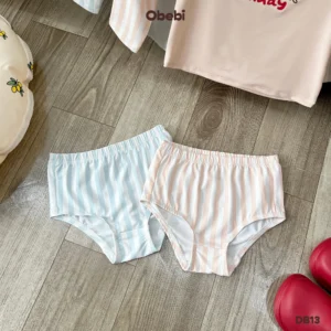 DB13 – Đồ bơi rời trẻ em mùa hè chống nắng họa tiết kẻ Obebi
