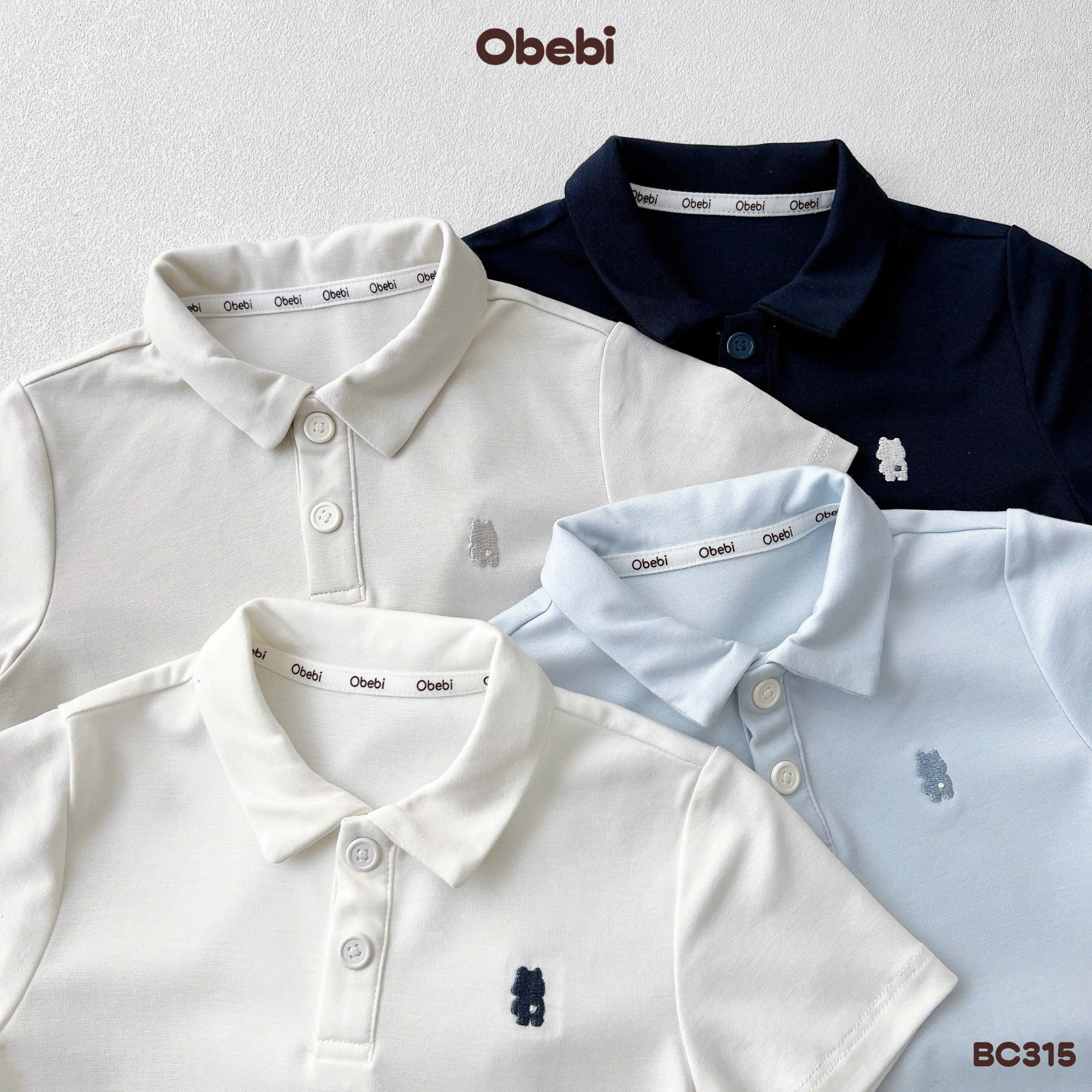 BC315 – Bộ polo mùa hè vải làm mát Obebi