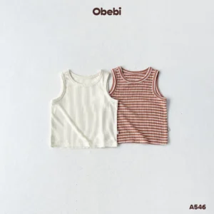 A546 – Set 2 Áo Ba Lỗ Thời Trang Obebi