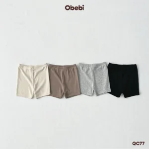 QC77 – Quần Legging Vải Kháng Khuẩn, Chống Mạt Obebi