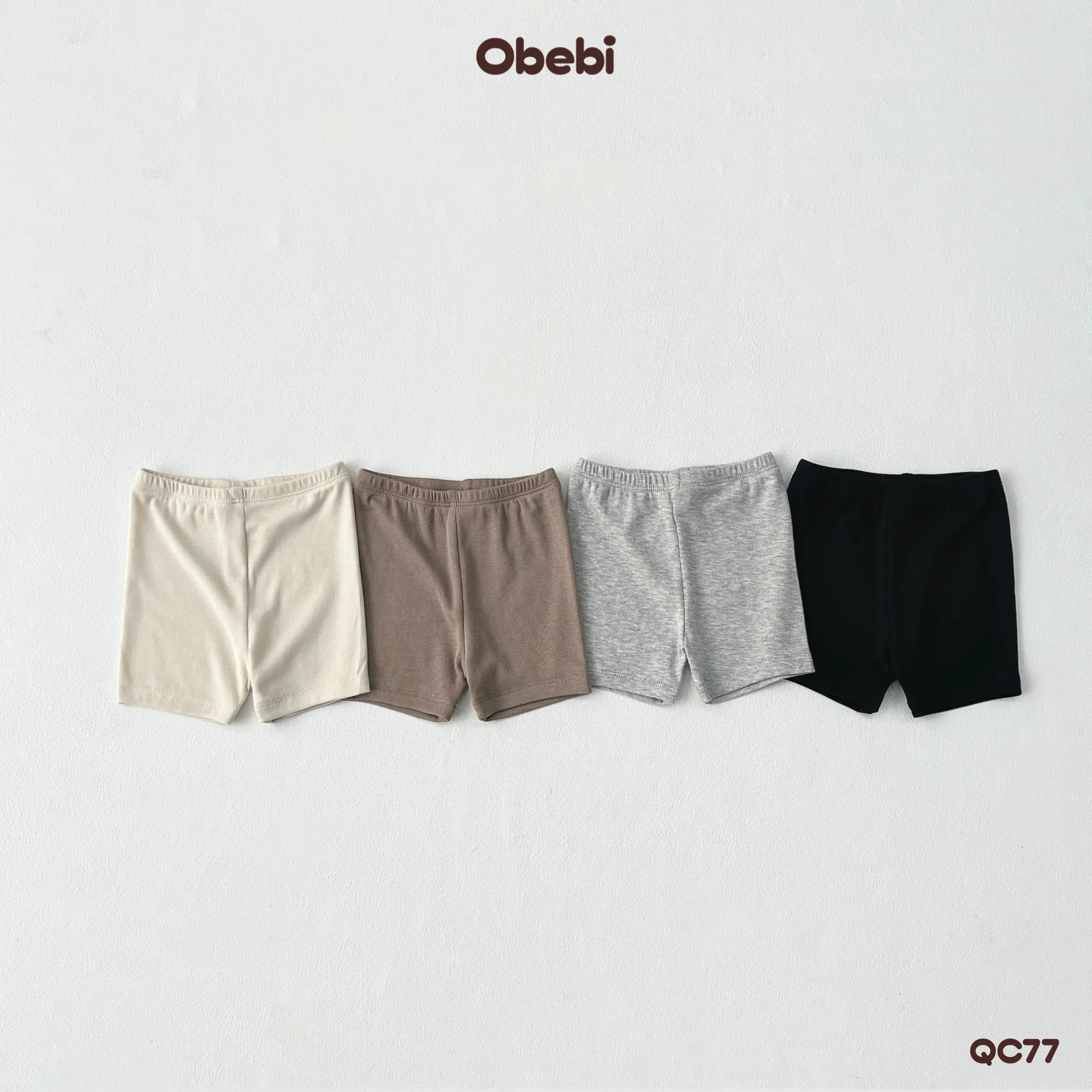 QC77 – Quần Legging Vải Kháng Khuẩn, Chống Mạt Obebi