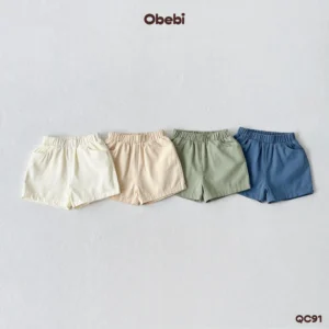 QC91 – Quần Đùi Trẻ Em Mùa Hè Obebi