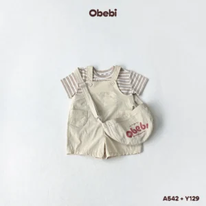 Y129 – Yếm gió trẻ em mùa hè dễ thương Obebi