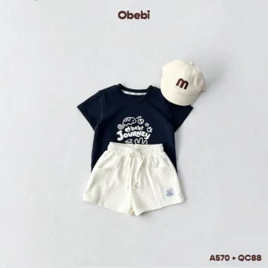 QC88 – Quần đùi trẻ em mùa hè khỏe khoắn Obebi