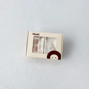 A545 – Set 2 áo ba lỗ mùa hè vải modal mát nhẹ dễ thương Obebi