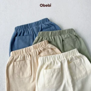 QC91 – Quần Đùi Trẻ Em Mùa Hè Obebi