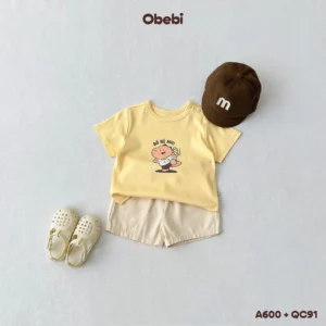 QC91 – Quần Đùi Trẻ Em Mùa Hè Obebi