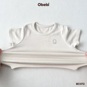 BC372 – Bộ cộc tay vải rayon siêu mềm mại thoải mái Obebi