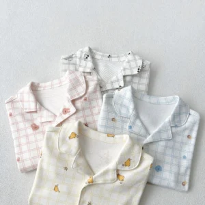 BC355 – Bộ cộc mặc nhà pijama họa tiết