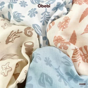 A448 – Áo Sơ Mi Họa Tiết Đi Biển Obebi