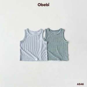 A546 – Set 2 Áo Ba Lỗ Thời Trang Obebi