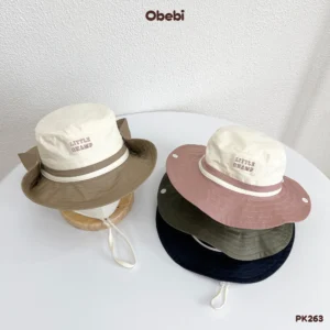 PK263 – Mũ Bẻ Vành Phối Màu
