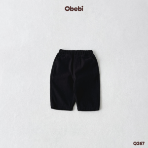 Q267 – Quần Kaki Trẻ Em Mùa Hè Basic Dễ Mặc Obebi