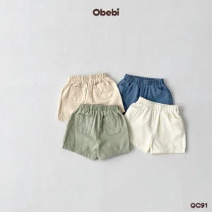 QC91 – Quần Đùi Trẻ Em Mùa Hè Obebi