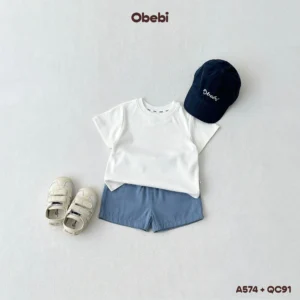 QC91 – Quần Đùi Trẻ Em Mùa Hè Obebi