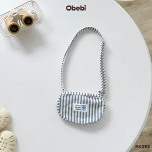 PK293 – Túi Đeo Chéo Trẻ Em Mùa Hè Hình In Khủng Long Safari Obebi