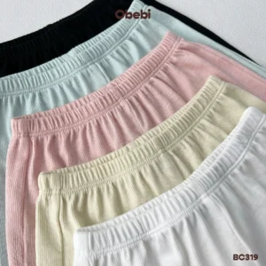 BC319 – Bộ ba lỗ vải kháng khuẩn in gấu Obebi