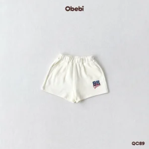 QC89 – Quần Đùi Trẻ Em Mùa Hè In Hình Obebi