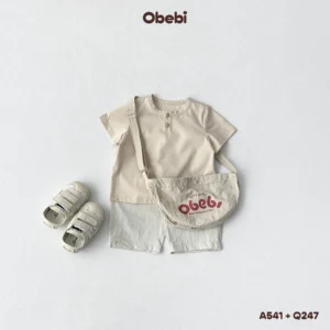 Q247 – Quần gió mềm mịn mùa hè chống nước nhẹ Obebi