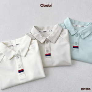 BC386 – Bộ Cộc Polo Mùa Hè Vải Mềm Mát, Nhanh Khô Obebi