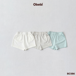 BC386 – Bộ Cộc Polo Mùa Hè Vải Mềm Mát, Nhanh Khô Obebi