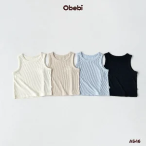A546 – Set 2 Áo Ba Lỗ Thời Trang Obebi