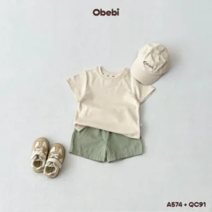 QC91 – Quần Đùi Trẻ Em Mùa Hè Obebi