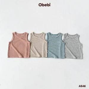 A546 – Set 2 Áo Ba Lỗ Thời Trang Obebi