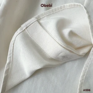 A596 – Áo Sơ Mi Dài Tay Trẻ Em Thu Đông Cổ Tàu Obebi