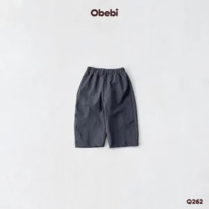 Q262 – Quần Gió Phối Cong Trẻ Em Obebi