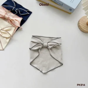 PK314 – Khăn Quàng Cổ Trẻ Em Thu Đông Cotton Mềm Mại Obebi